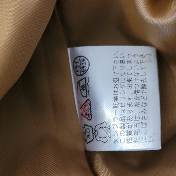 Pour la Frime (Japan brand) mini skirt, size S, mustard - Picture 5 of 7